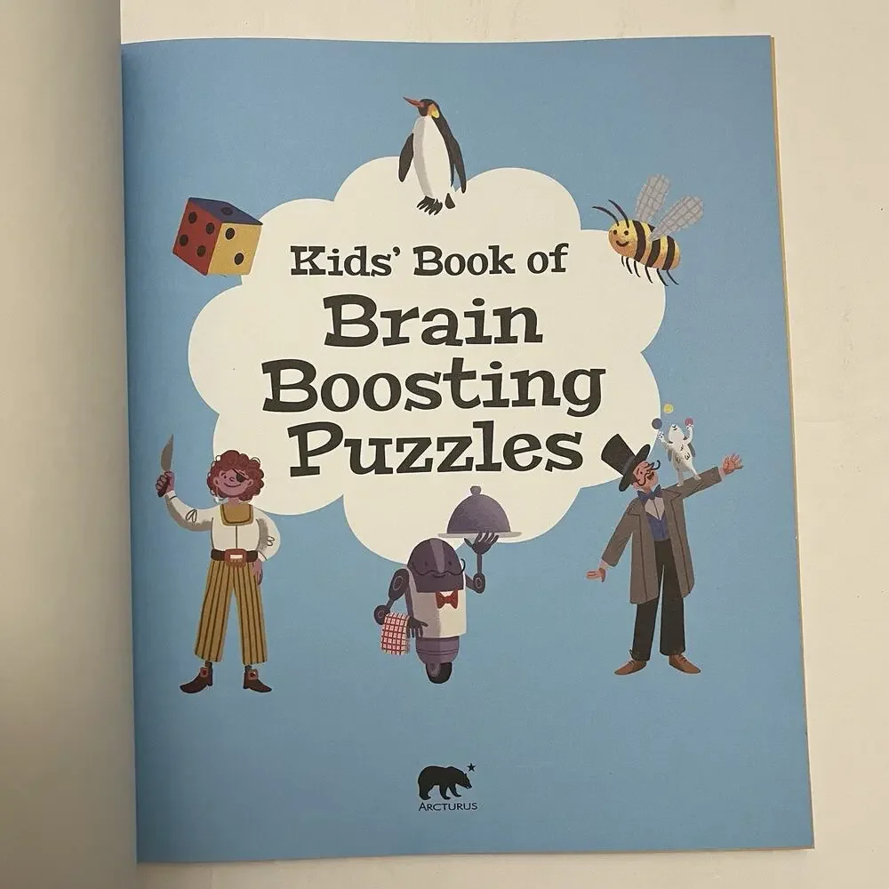 Ivy Finnegan Kids Book of Brain Boosting Puzzles Paperback